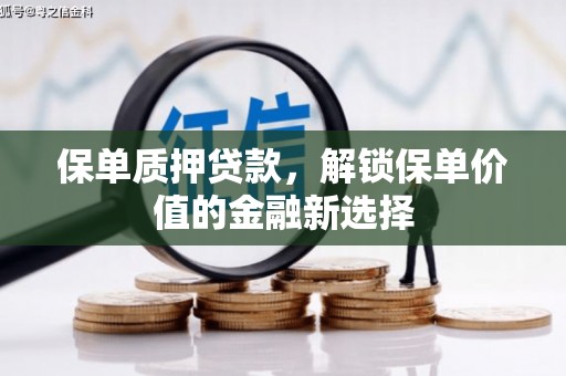 临沧保单质押贷款，解锁保单价值的金融新选择