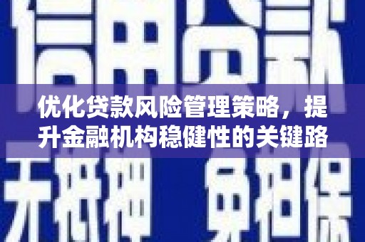 东安优化贷款风险管理策略，提升金融机构稳健性的关键路径