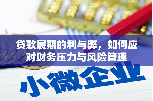 顺城贷款展期的利与弊，如何应对财务压力与风险管理