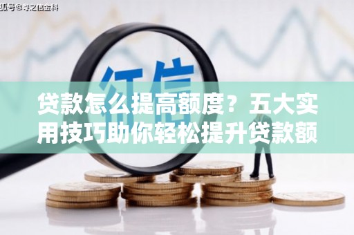 龙子湖贷款怎么提高额度？五大实用技巧助你轻松提升贷款额度