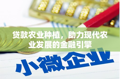 新林贷款农业种植，助力现代农业发展的金融引擎