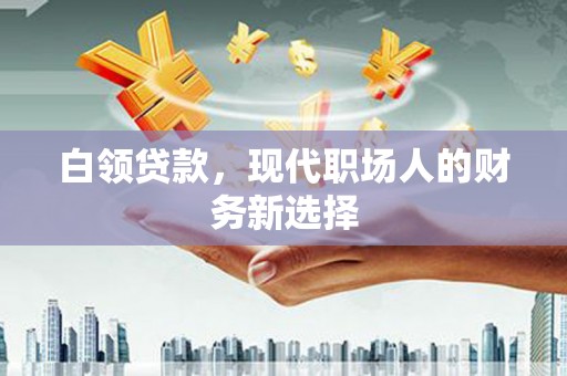 达州白领贷款，现代职场人的财务新选择