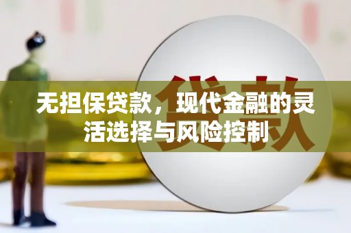 枞阳无担保贷款，现代金融的灵活选择与风险控制