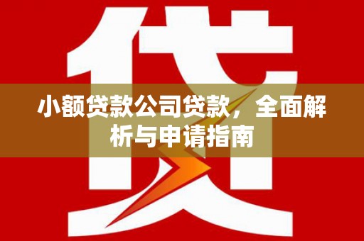 浮山小额贷款公司贷款，全面解析与申请指南