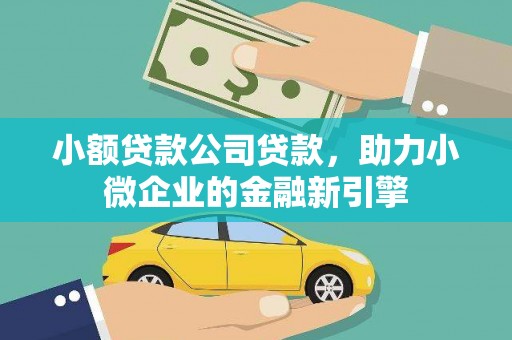 通山小额贷款公司贷款，助力小微企业的金融新引擎