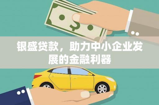 铜官山银盛贷款，助力中小企业发展的金融利器