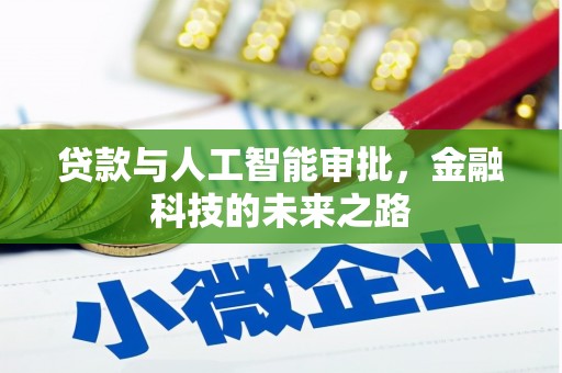 临潼贷款与人工智能审批，金融科技的未来之路