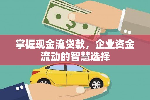 西华掌握现金流贷款，企业资金流动的智慧选择