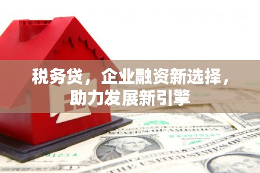 东风税务贷，企业融资新选择，助力发展新引擎