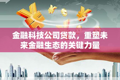 潮安金融科技公司贷款，重塑未来金融生态的关键力量