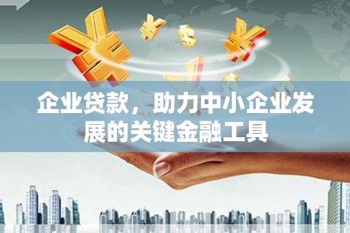 无极企业贷款，助力中小企业发展的关键金融工具