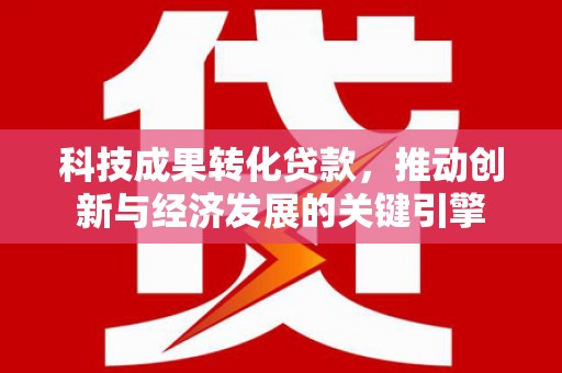 零陵科技成果转化贷款，推动创新与经济发展的关键引擎