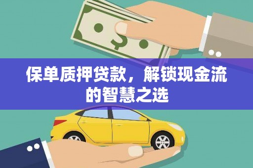 定远保单质押贷款，解锁现金流的智慧之选
