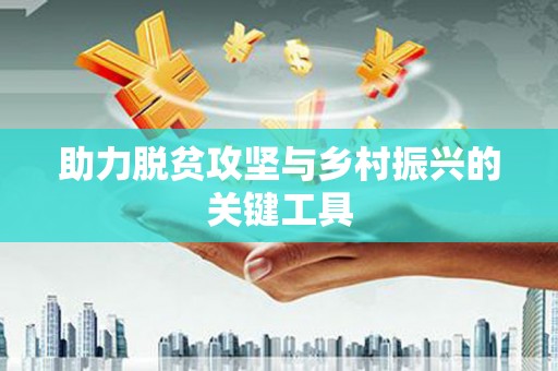 盖州助力脱贫攻坚与乡村振兴的关键工具